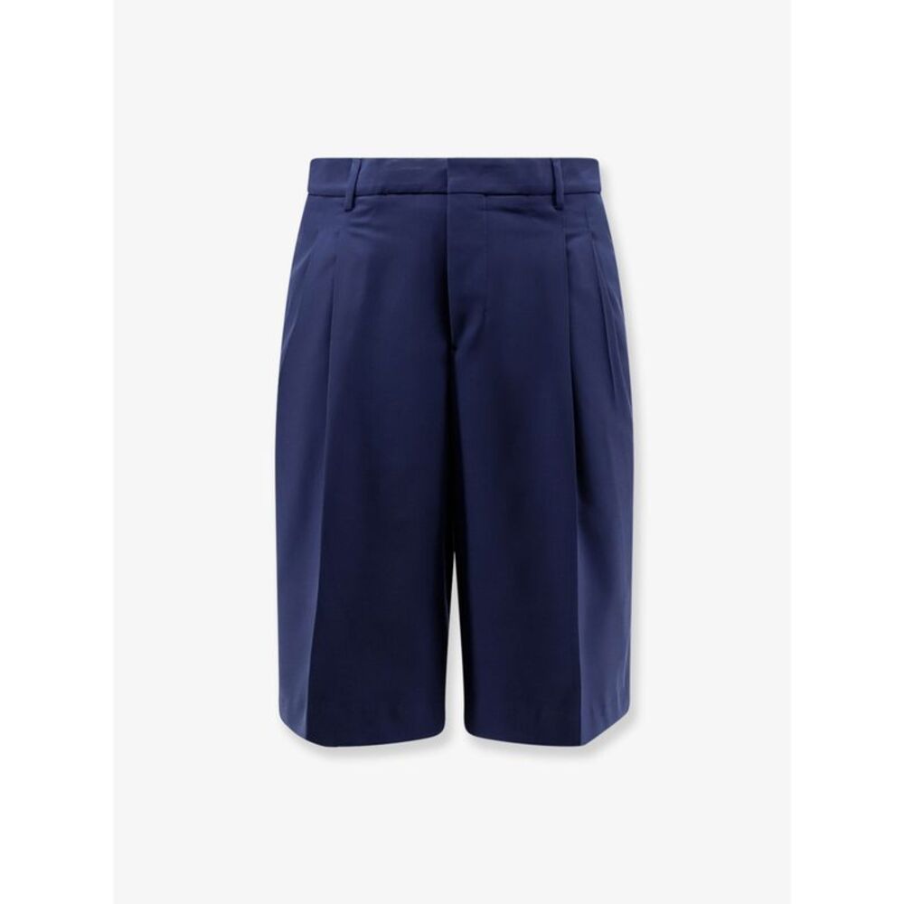 Ami Paris Men Virgin Wool Shorts